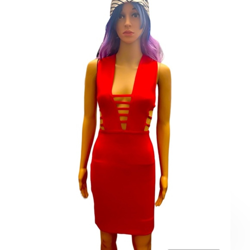 Bandage dress in stunning Red